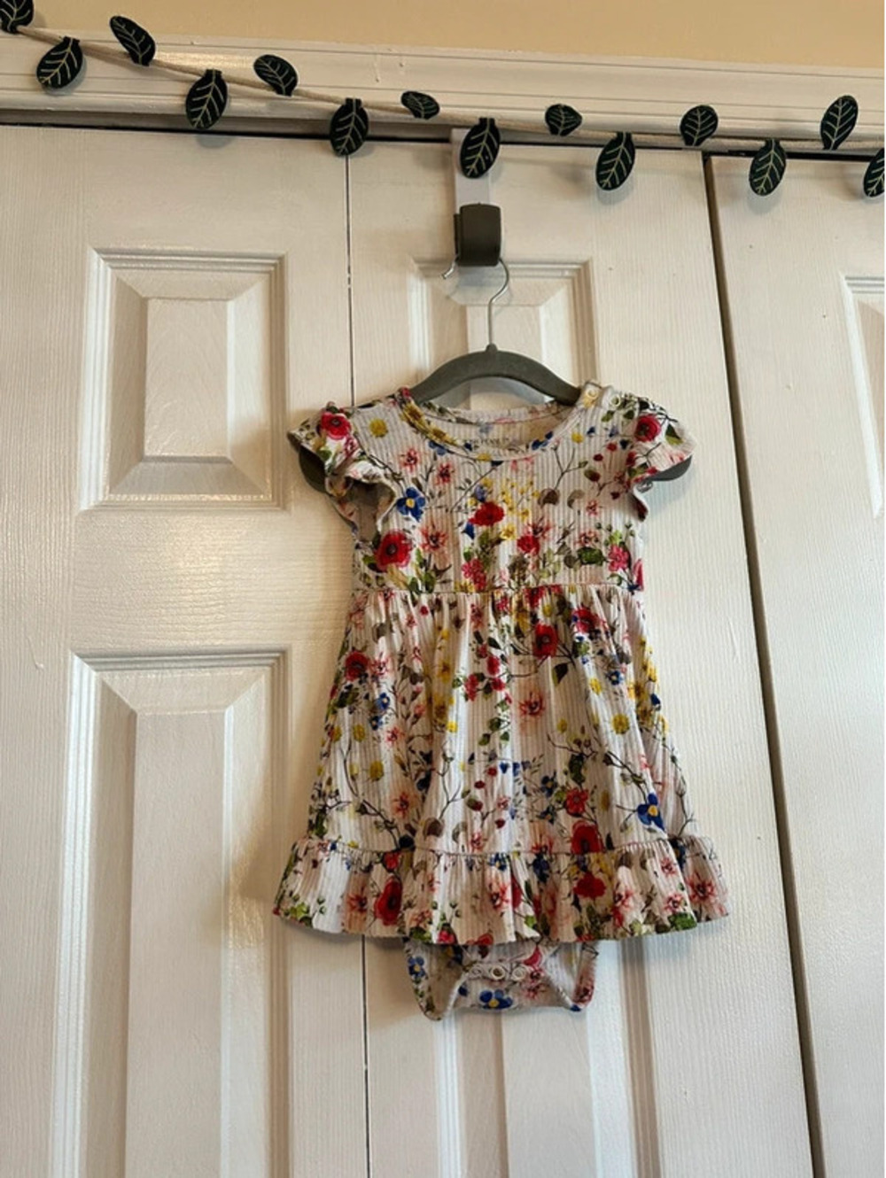 Posh Peanut floral dress, 12-18 months